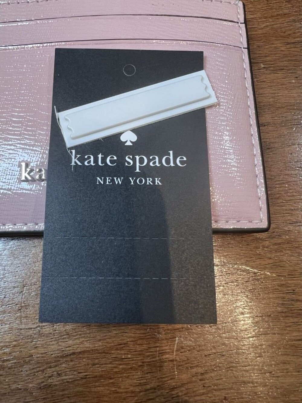 Kate Spade New York Madison Small Slim Card Holder Tutu Pink MSRP: $89 NWT - Picture 5 of 6